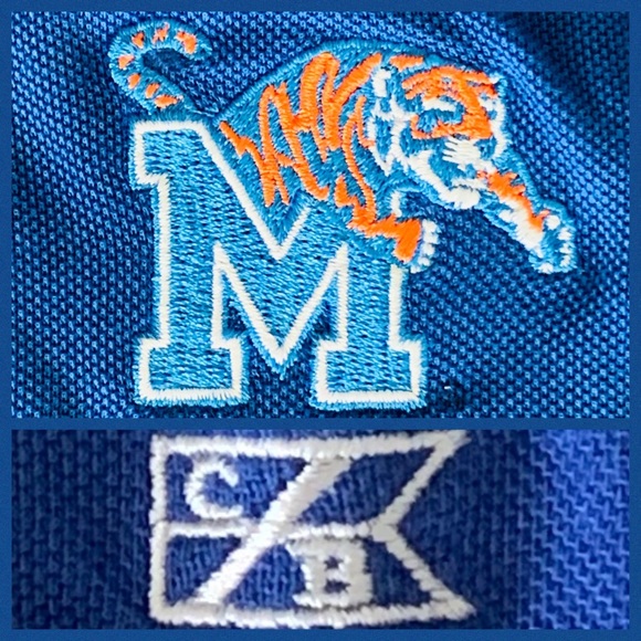 Cutter & Buck University of Memphis Logo Polo XXL - Picture 3 of 5